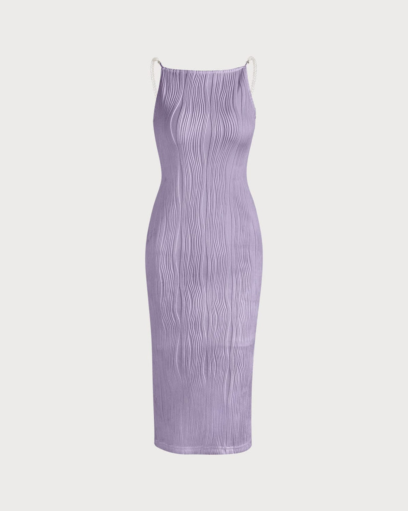 The Water Ripple Textured Cami Dress Dresses - RIHOAS